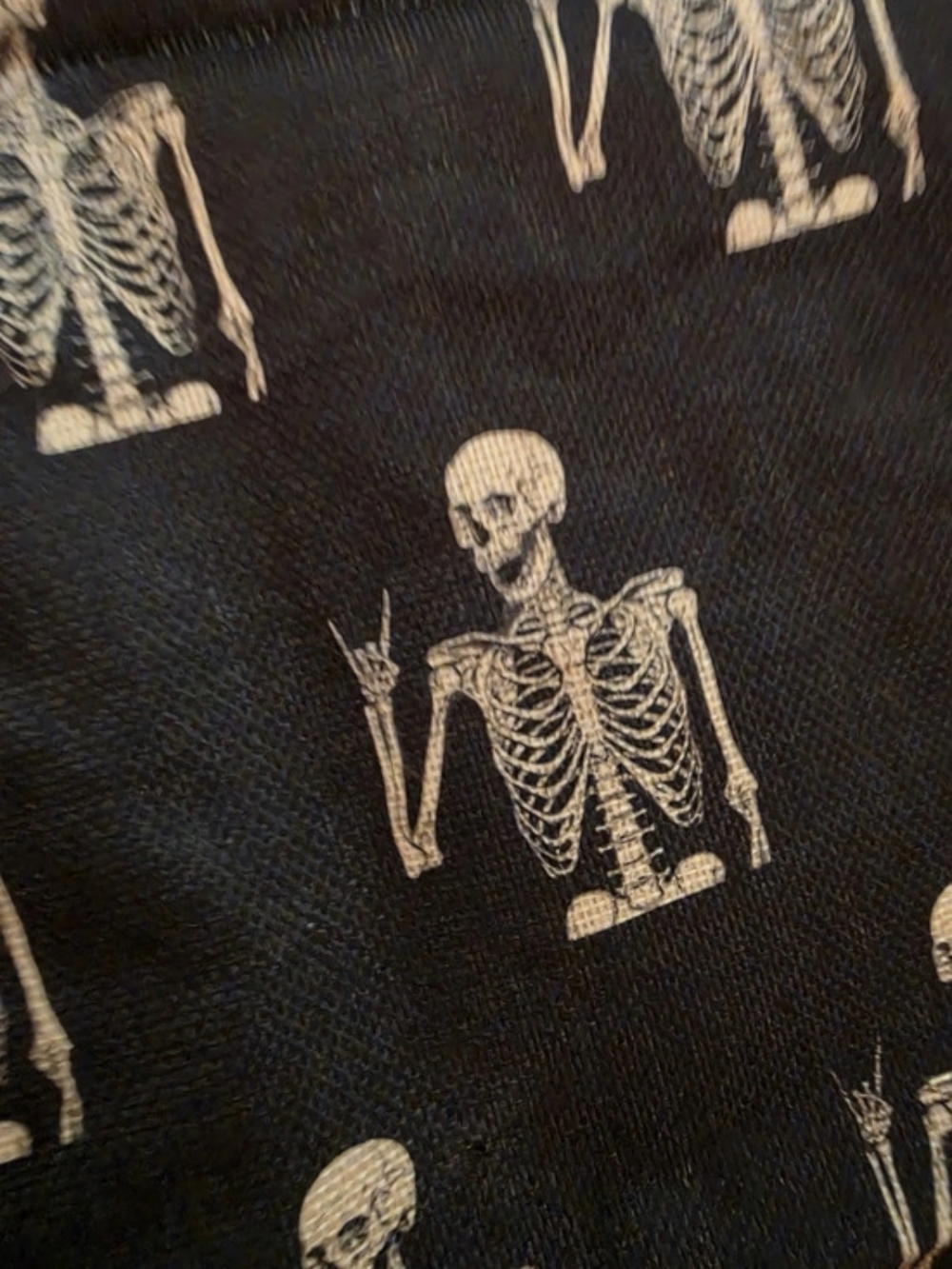 Skeleton Table Runner 70 Inches - Picture 2 of 2